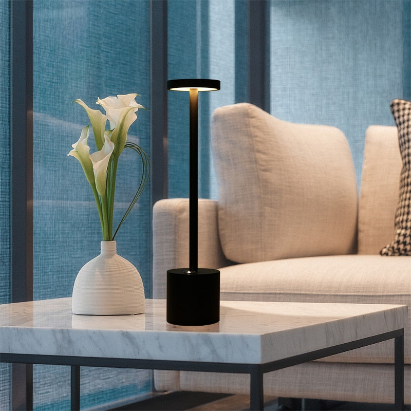 Abajur de Mesa Decorativo Minimalista Sem fio