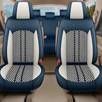 Capa Universal Hermen Completa para Carro em Couro Legítimo com AirBag + BRINDES: Tapetes Automotivos