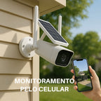 Câmera de Segurança Externa IP Wifi HD com Energia solar
