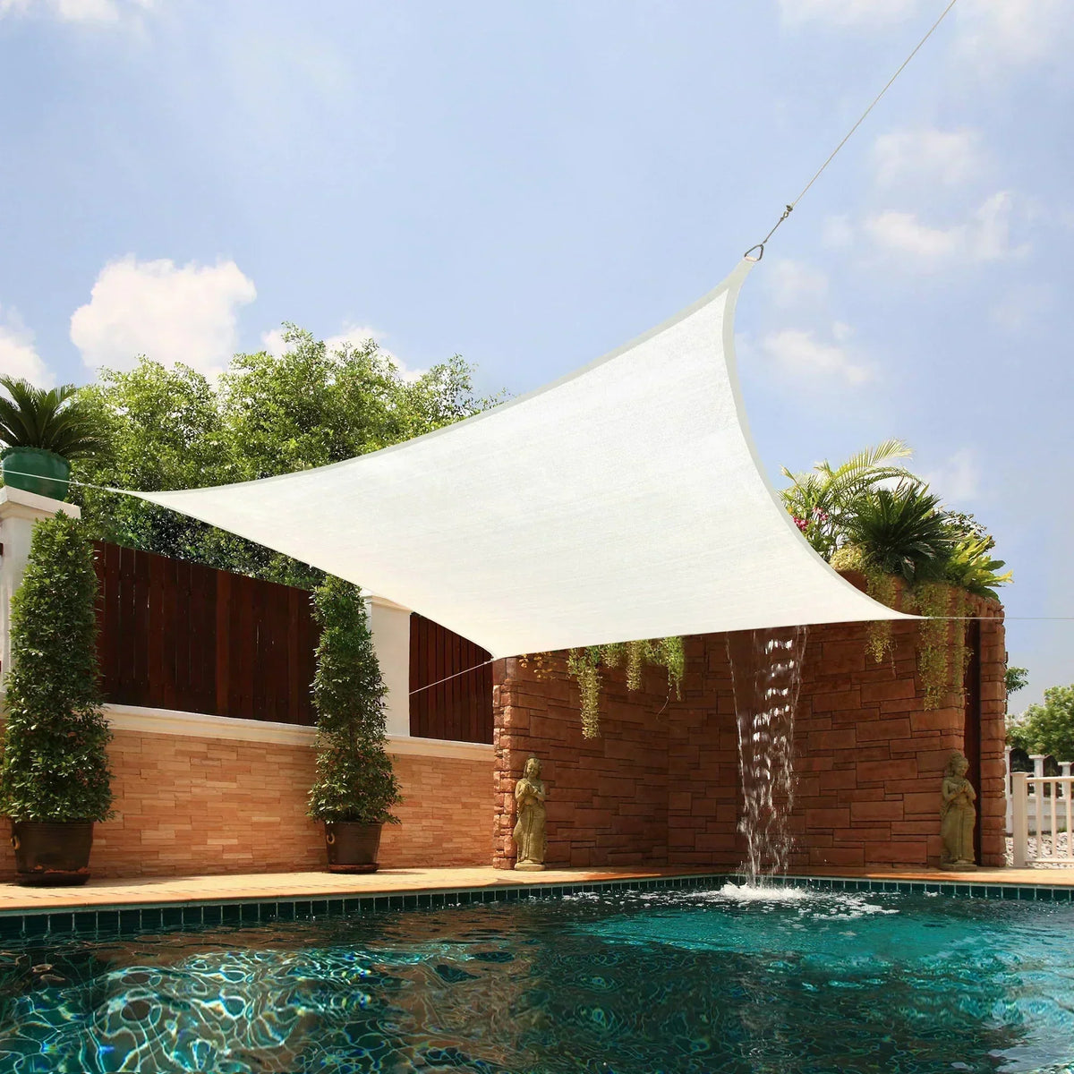 Toldo Portátil Impermeável + Kit de Cordas Trilhus